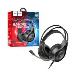 Hoco W106 Tiger Gaming Wired Headset 1.8m Black Hoco W106 Tiger Gaming Wired Headset 1.8m Black